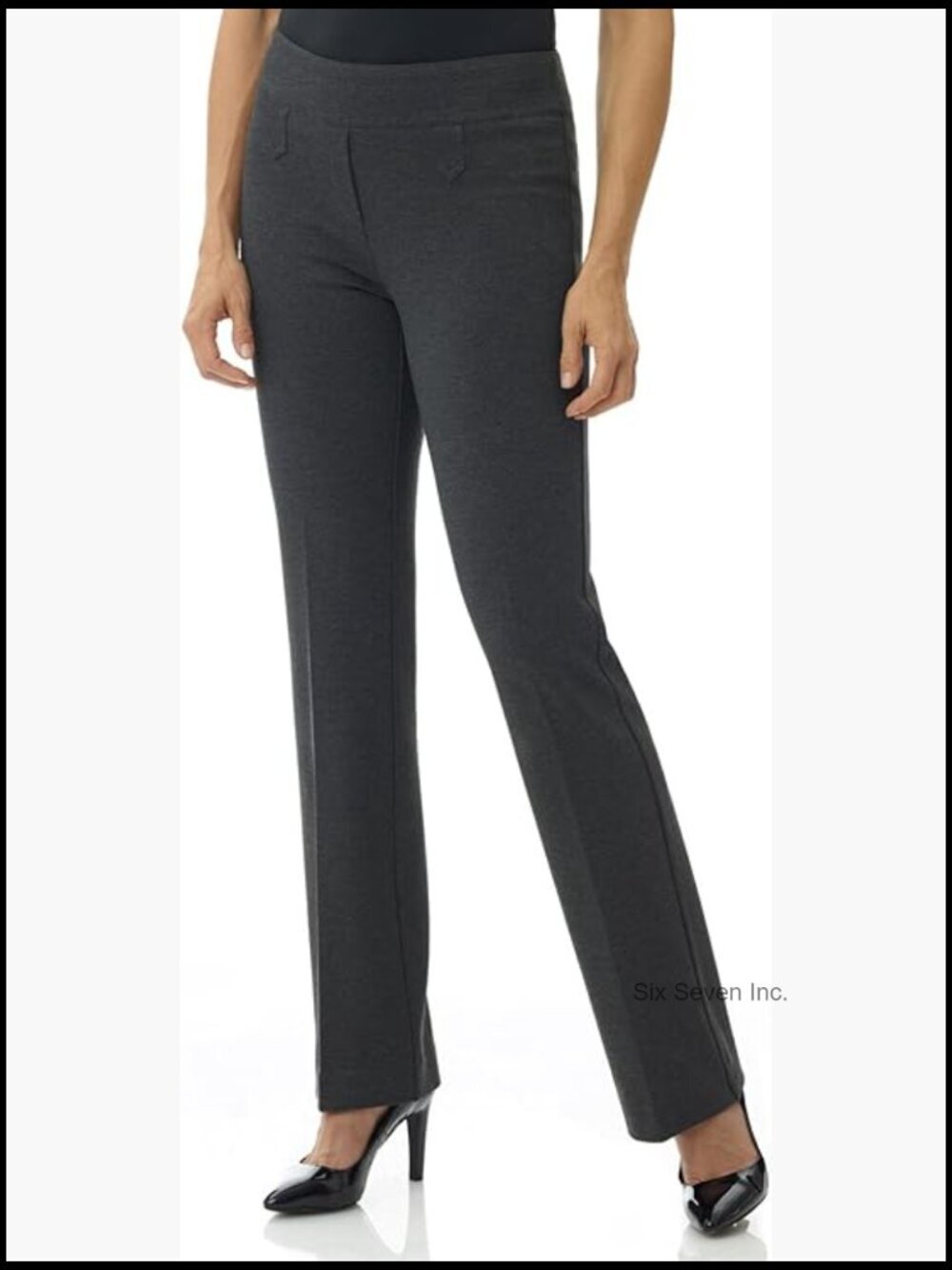 Pull-On Bootcut Pant w/ Tummy Control, Ponte Knit, Stretchy